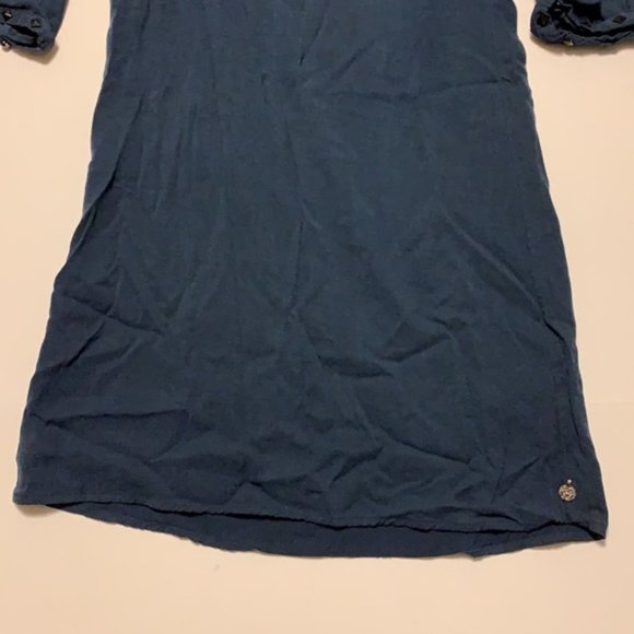 Maison Scotch “Neige” Navy Blue Tunic with Black Studs - Women’s Size Small - Picture 4 of 6